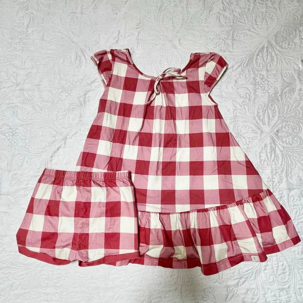 Omi Jo Gingham House Tunic Set Size 6